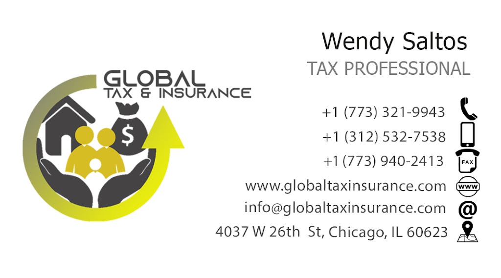 GLOBAL TAX & INSURANCE | 4037 W 26th St, Chicago, IL 60623 | Phone: (773) 321-9943