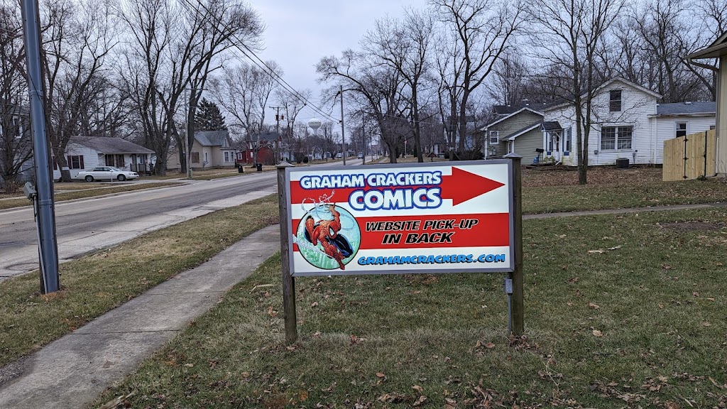 Graham Crackers Comics Website | 624 W Center St, Sandwich, IL 60548 | Phone: (815) 556-2704