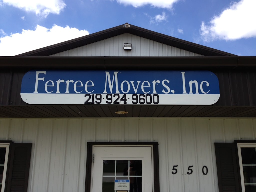 Ferree Movers | 550 Kennedy Ave, Schererville, IN 46375 | Phone: (219) 322-2644