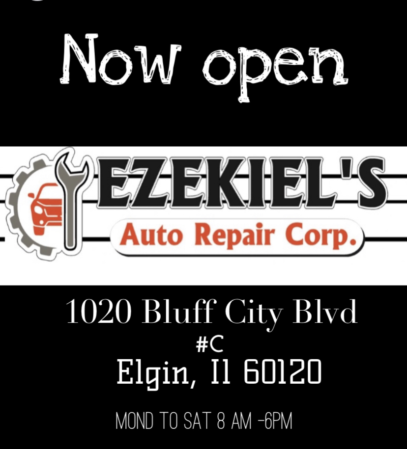 Ezekiel s auto repair | 1020 Bluff City Blvd C, Elgin, IL 60120 | Phone: (224) 249-8112