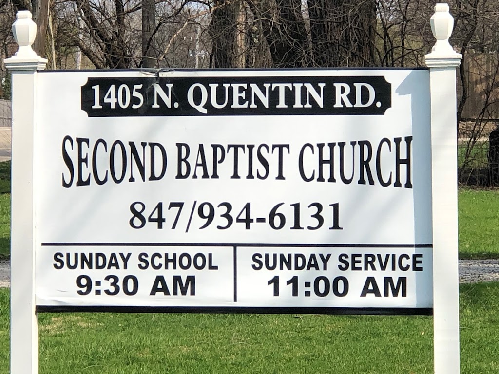 Second Baptist Church-Palatine | 1405 N Quentin Rd, Palatine, IL 60067 | Phone: (847) 934-6131