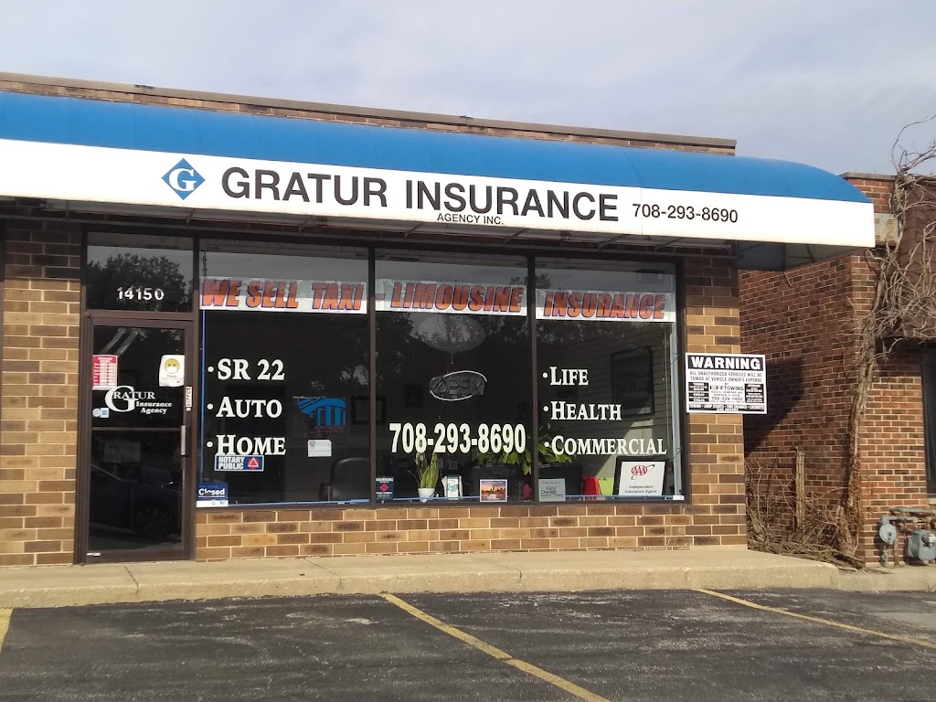 Gratur Insurance Agency Inc | 14150 S Cicero Ave, Crestwood, IL 60418 | Phone: (708) 293-8690