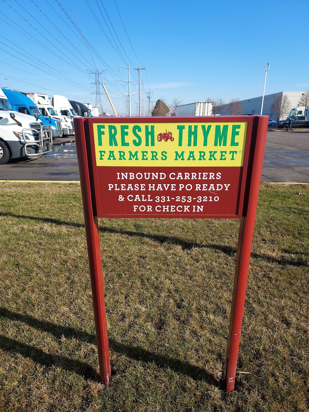 Fresh Thyme Distribution Center | 570 W N, Frontage Rd, Bolingbrook, IL 60440 | Phone: (331) 253-3223
