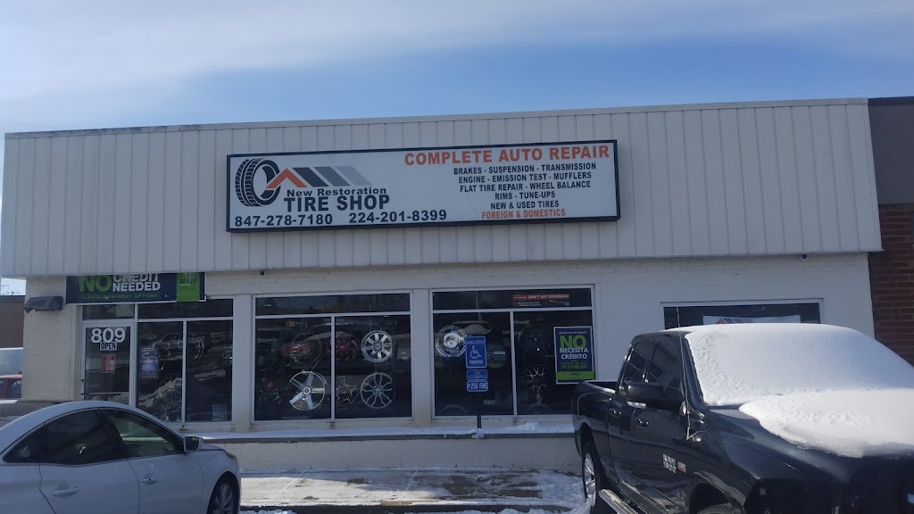 New Restoration Tire Shop | 809 W Higgins Rd, Schaumburg, IL 60195 | Phone: (847) 278-7180