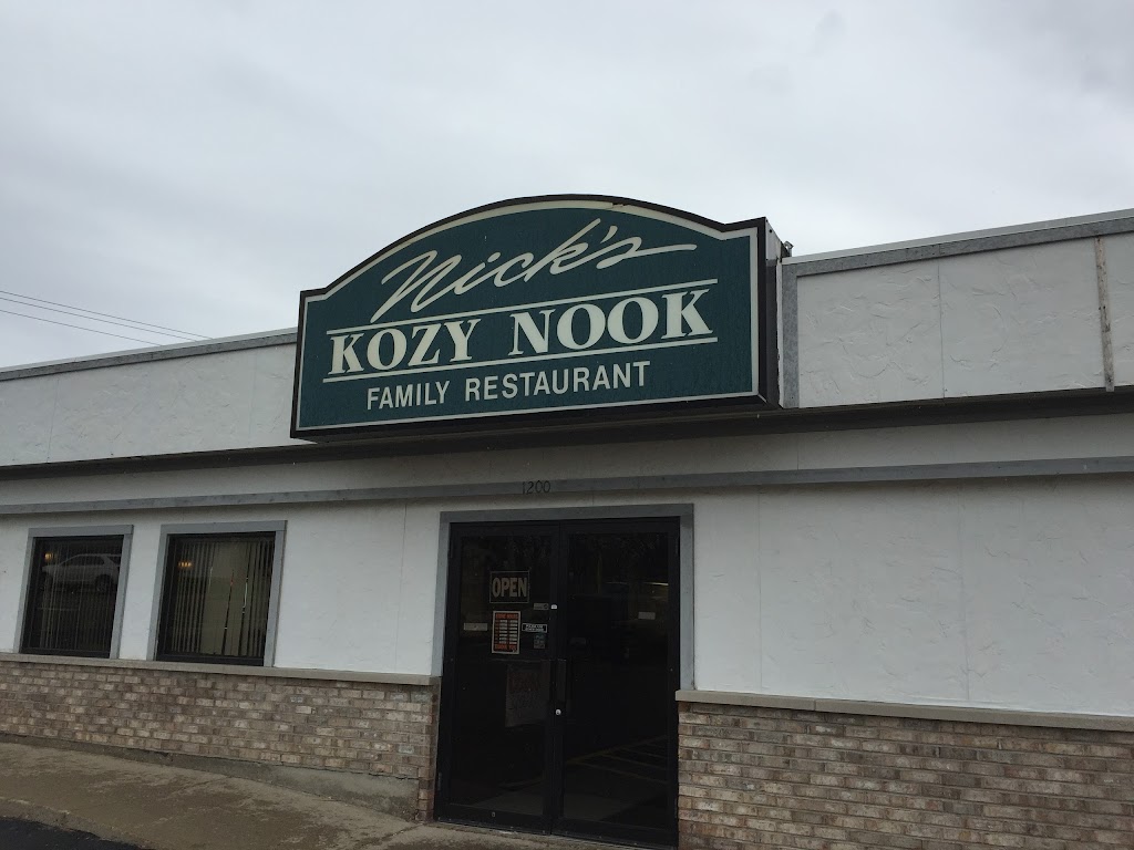 Cozy Nook Restaurant | 1200 N Division St # 1, Harvard, IL 60033 | Phone: (815) 943-7643