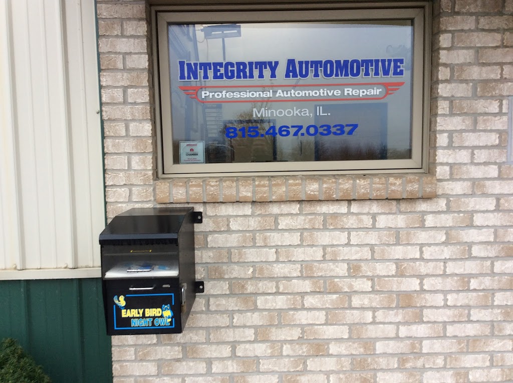 Integrity Automotive | 512 Twin Rail Dr #110, Minooka, IL 60447 | Phone: (815) 467-0337