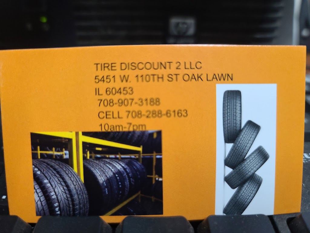 Tire Discount 2 LLC | 5451 W 110th St #2, Oak Lawn, IL 60453 | Phone: (708) 907-3188