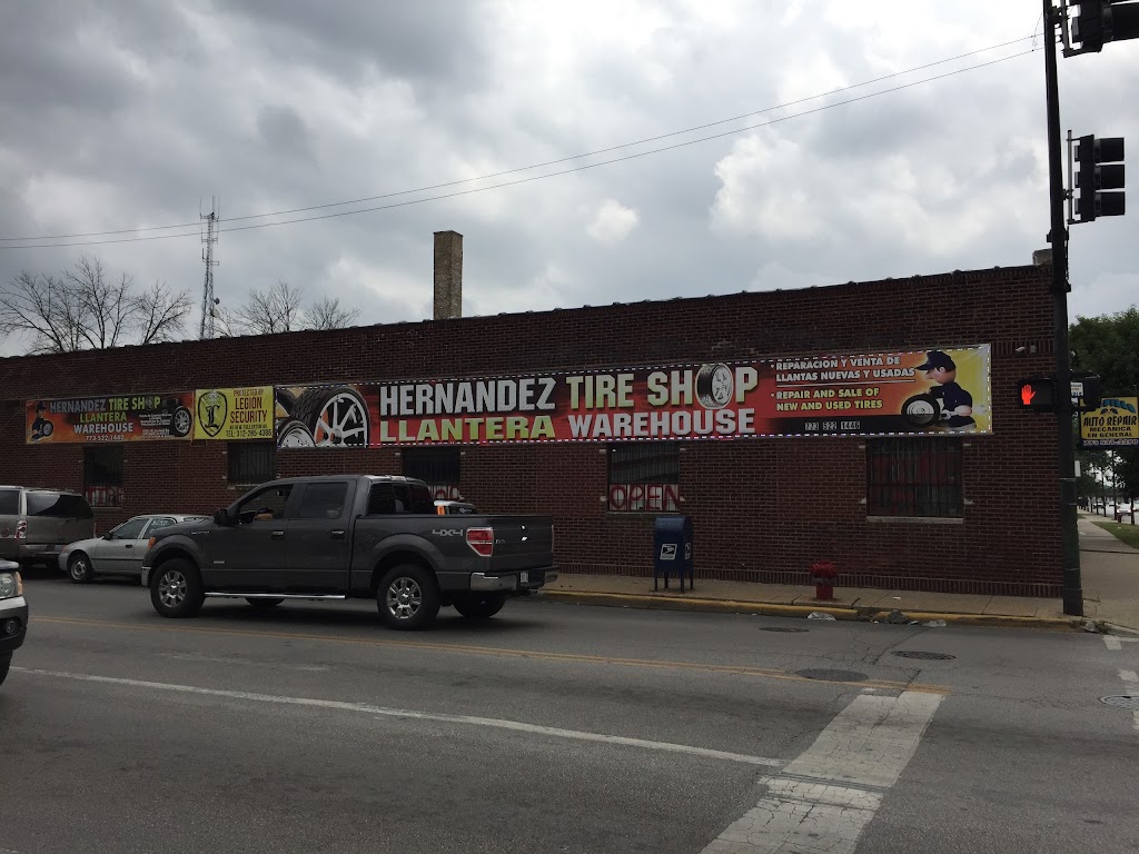 Hernandez Tire Shop | 4401 W Cermak Rd, Chicago, IL 60623 | Phone: (773) 522-1446
