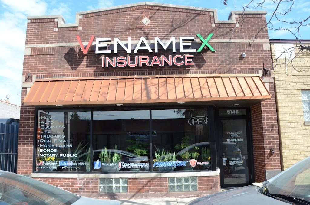 Venamex Insurance | 5746 W 63rd St, Chicago, IL 60638 | Phone: (773) 649-9500