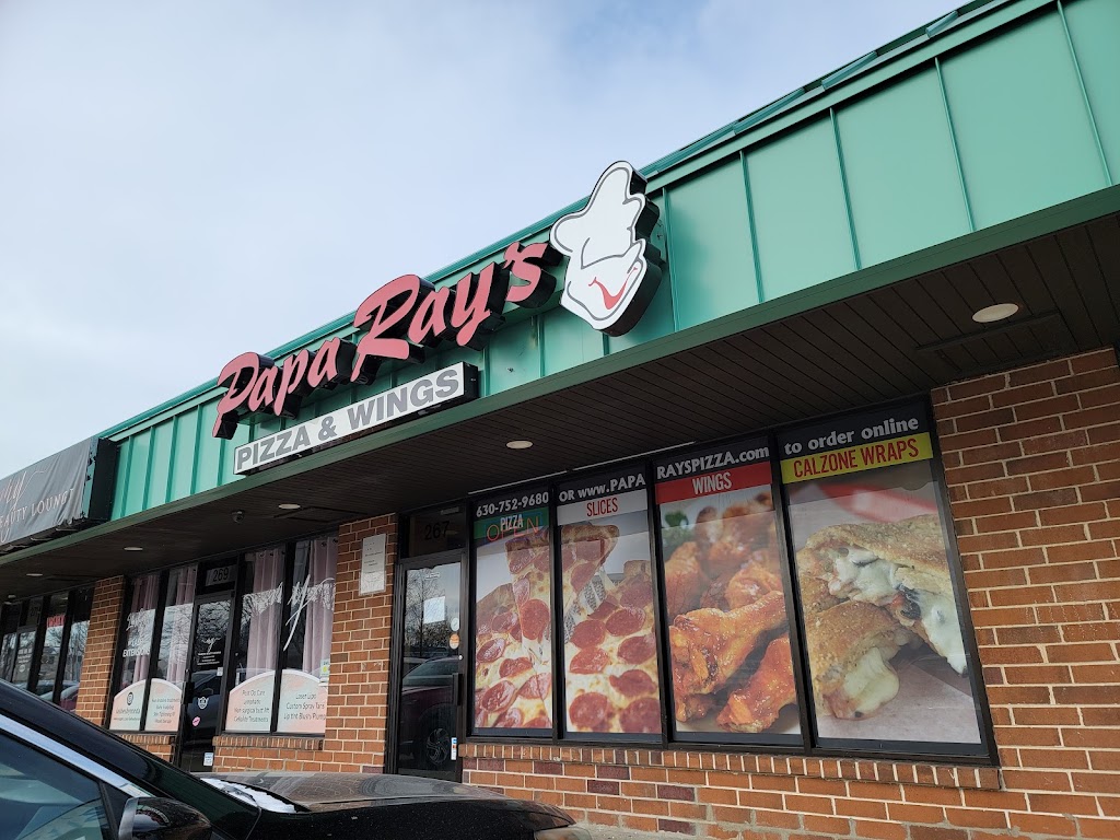 Papa Rays Pizza and Wings | 267 W Elk Trail, Carol Stream, IL 60188 | Phone: (630) 752-9680