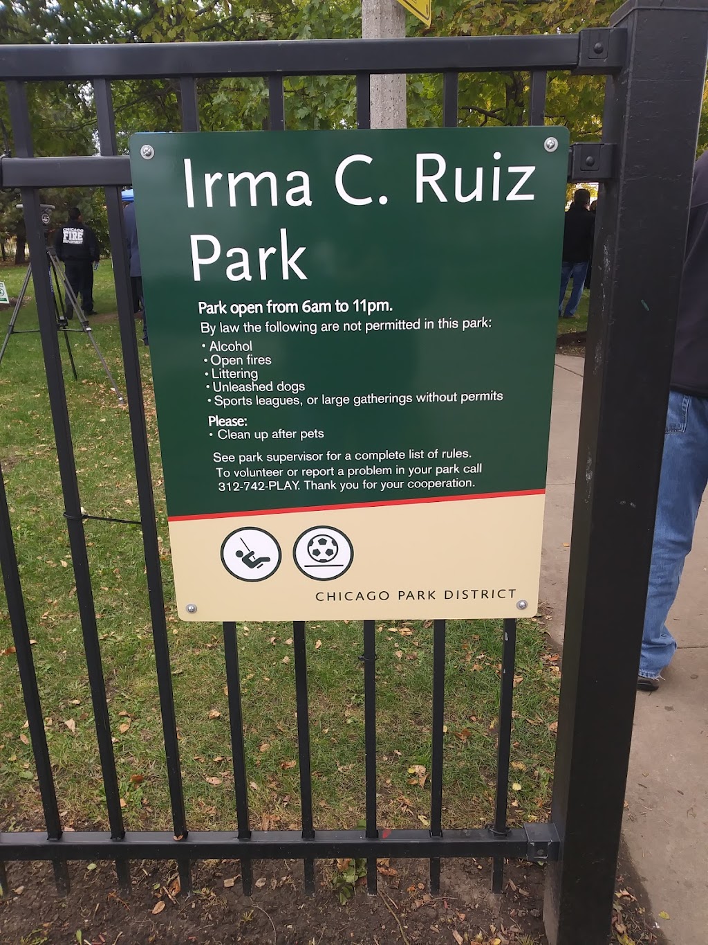Irma C Ruiz Park | 3801 W 45th St, Chicago, IL 60632 | Phone: (773) 284-7124