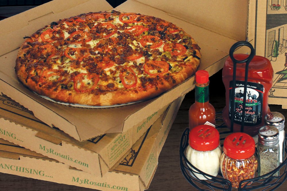 Rosatis Pizza | 877 E Geneva Rd, Carol Stream, IL 60188 | Phone: (630) 690-9494