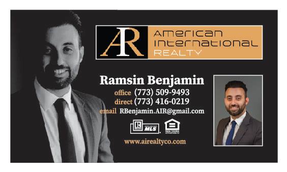Ramsin Benjamin-American International Realty | 6138 N Lincoln Ave, Chicago, IL 60659 | Phone: (773) 416-0219