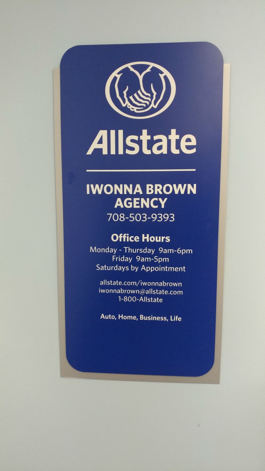 Iwonna Brown: Allstate Insurance | 4759 Sauk Trail, Richton Park, IL 60471 | Phone: (708) 503-9393
