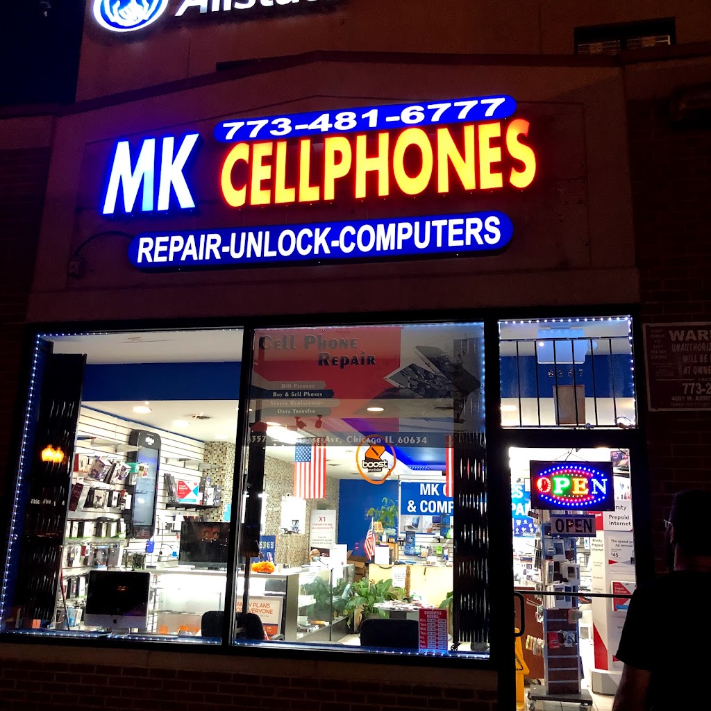 MK CELLPHONES & COMPUTER REPAIR | 6357 W Montrose Ave, Chicago, IL 60634 | Phone: (773) 481-6777