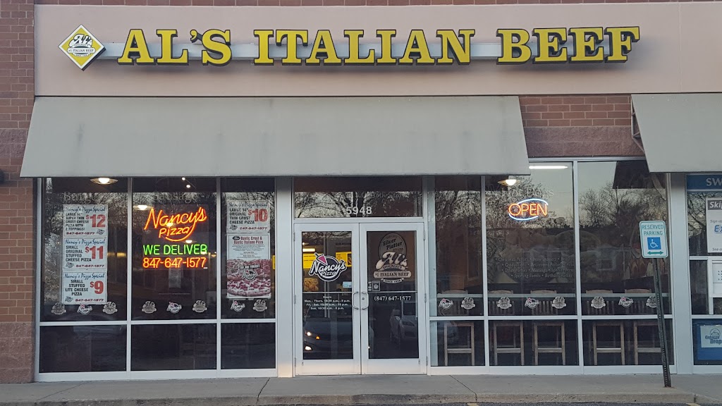 Nancys Pizza | 5948 W Touhy Ave #4610, Chicago, IL 60646 | Phone: (847) 647-1577