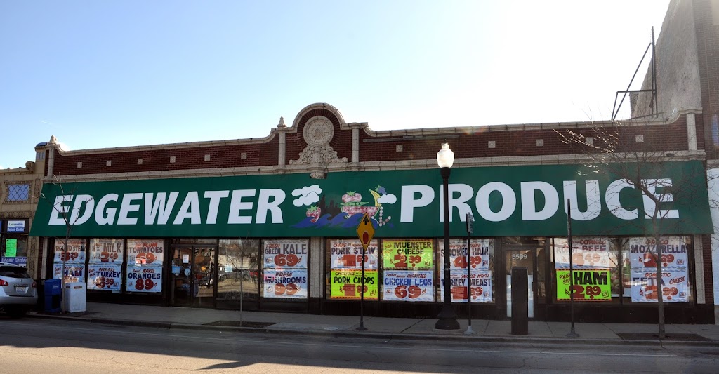 Edgewater Produce | 5515 N Clark St, Chicago, IL 60640 | Phone: (773) 275-3800
